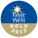 Taste of the West Gold Award 2013